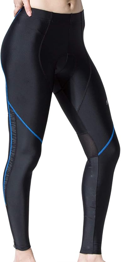 Winter Thermal Fleece Men Cycling Pants Long 5D Padded Waterproof MTB Bike Shorts Reflective 