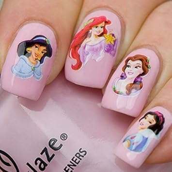 Disney Princess Nail Art Youtube