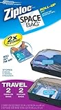 Space Compressible Bag BRS-9212ZG Vacuum-Seal Travel Roll Bags, Set of 4