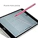 Ciscle [Electronic Stylus] Active Stylus Digital Pens with 1.8 mm Fine Point Copper Tip for iPhone/ iPad/ Tablet and other Capacitive Touchscreens Devices, Good for drawing and Handwriting (Pink)