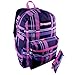 16.5 Inch Plaid Multi Compartment Backpack Student School Book Bag + Pencil Case