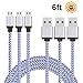 Micro USB Cable, Bestfy USB to Micro USB Android Charger Cord, High Speed Charging Cable for Android Smartphones, Tablets, MP3 and More White 6ft