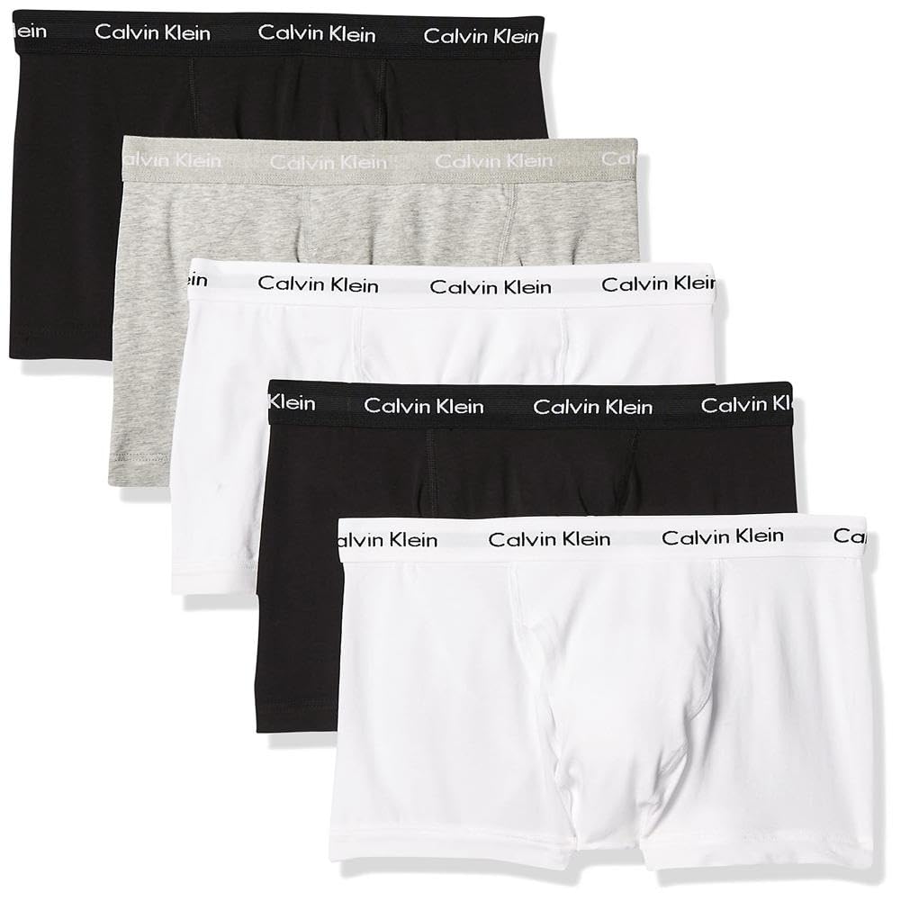 Calvin Klein Mens Cotton Stretch 5-Pack Trunk