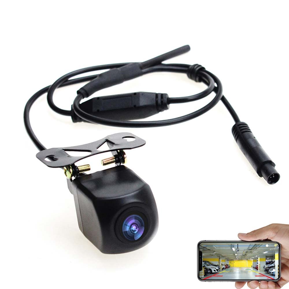 WIFI Reversing Camera Car Rear View Camera 12V Mini Body Water-proof Tachograph For iPhone And Android