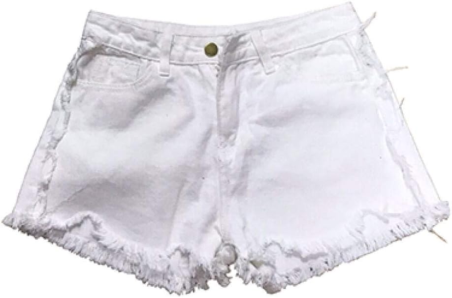 womens white denim shorts uk