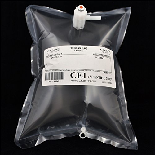Tedlar Bag 1L Air Sampling Gas Sampling PVF Film Polypropylene