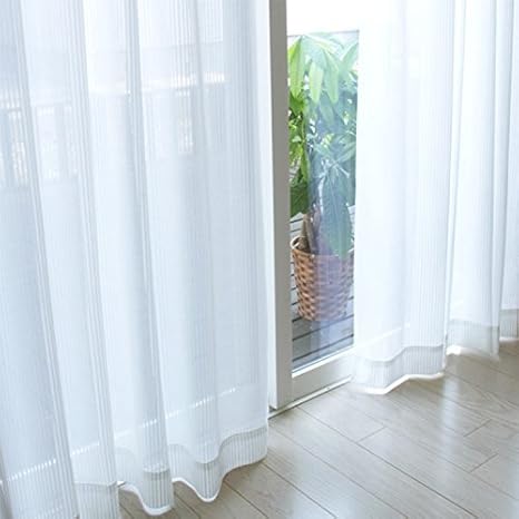 Amazon Co Jp Re Home ミラーレースカーテン 片開き ミラージュ サイズ 幅150cmx丈213cmx1枚入 遮熱 Uvカット ウォッシャブル 洗濯可能 防視認 プライバシー保護 省エネ 日本製 ホーム キッチン