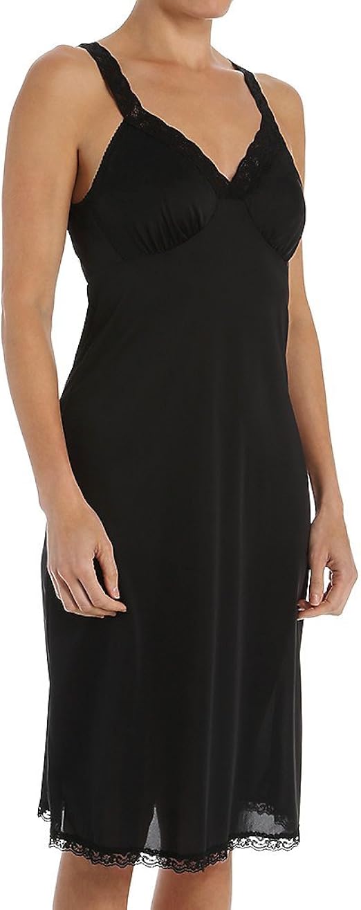 Shadowline Stretch Lace Strap Full Slip (27014) at Amazon Women’s