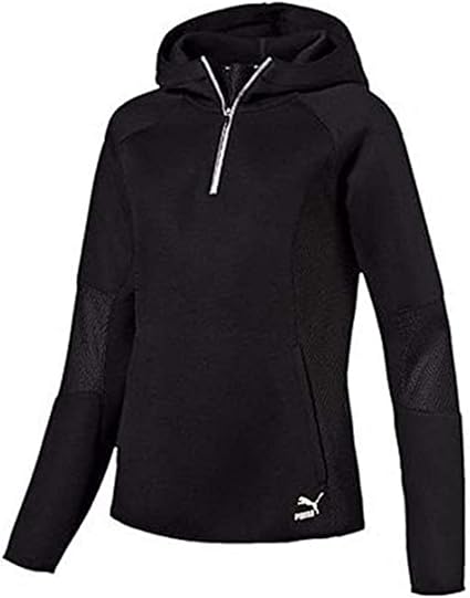 Amazon プーマ パーカー スウェット Evo ハーフ ジップ フーディー レディース トレーナー パーカー 通販