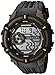 Armitron Sport Men's 40/8384OGN Olive Green Accented Digital Chronograph Black Resin Strap Watch