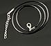 Al-Ameen Ayatul Kursi Muslim Arabic Printed Pendant Necklace Stainless Steel with Rope Chain Men Women Islamic Quran Arab Fashion Jewelry (Black)
