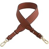 Bag Strap-Replacement Crossbody Bag Purse Faux Leather-Strap Shoulder Adjustable Replacement-Strap for Handbag Brown