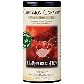 The Republic of Tea - Cardamon Cinnamon Herbal Tea, 36 Tea Bag Tin, Naturally Caffeine-Free