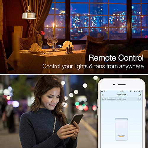 Smart Switch, Gosund Smart Switch Works with Alexa, Google home and IFTTT, with Remote Control and S - //coolthings.us