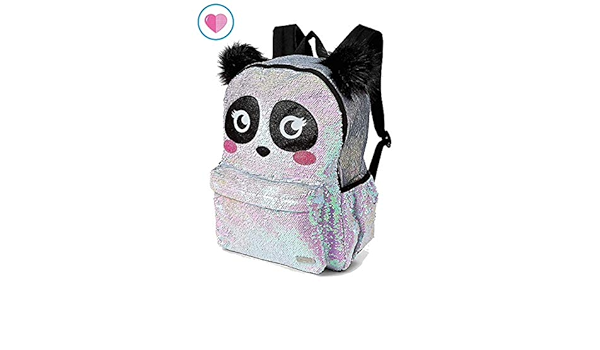 justice panda backpack set