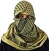 Zephyr Shemagh Tactical Desert Scarf - Tan/Black