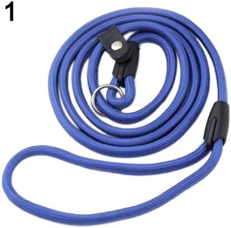 Q4 Slip Lead Dog Leash; Rope Dog Leashes for Small & Medium Dogs. Slip Rope for No Pull Dog Training. 1.3M