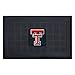 FANMATS - 11385 NCAA Texas Tech University Red Raiders Vinyl Door Mat Black 19