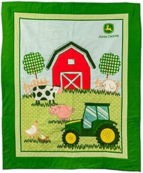 john deere crib bedding set