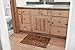 Soothing Styles Large Folding Teak Shower Mat | Mildew Resistant Natural Teak Bath Mat with Non Slip Grips | for Use on Shower Floor or Outside of Bathtub | 27.5