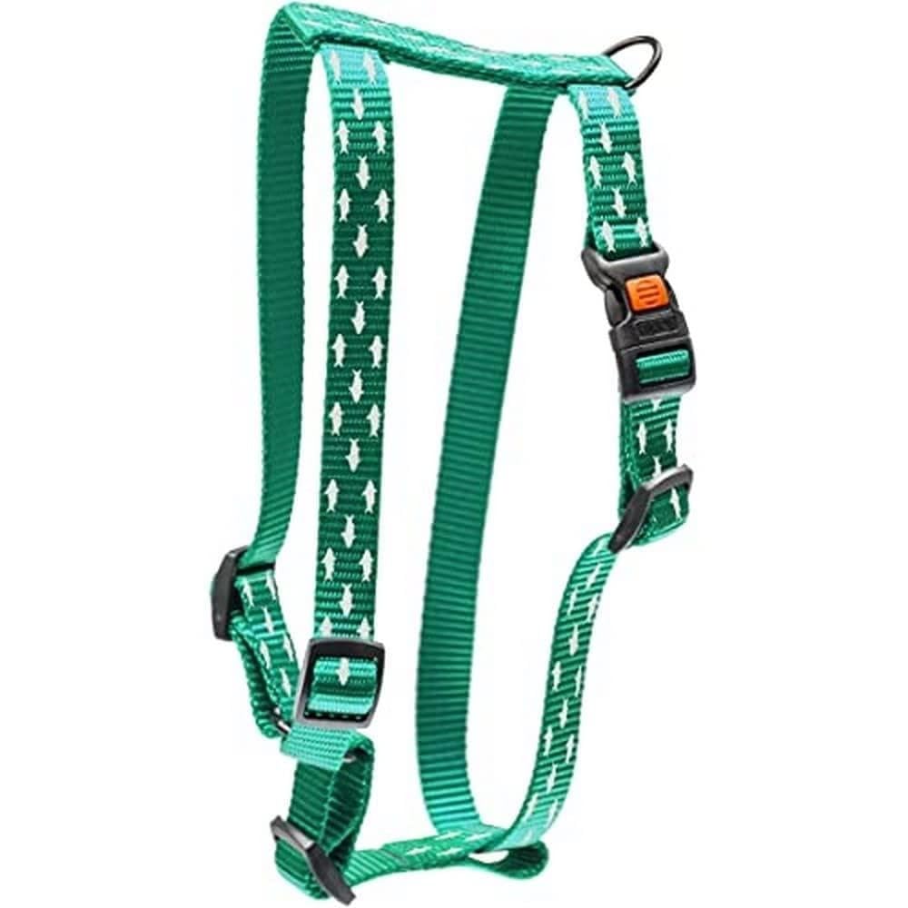 Karlie Art Sportiv Plus Harness with Printed Motif Mix and Match B: 20 mm Width: 45-70 cm Shark