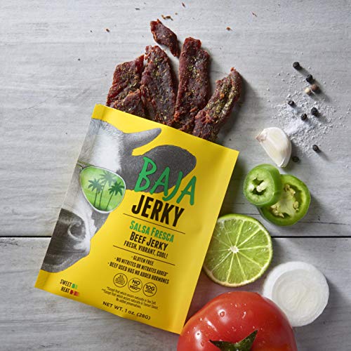 Baja Beef Jerky Keto Friendly, Gluten Free, Low Calorie Craft Jerky