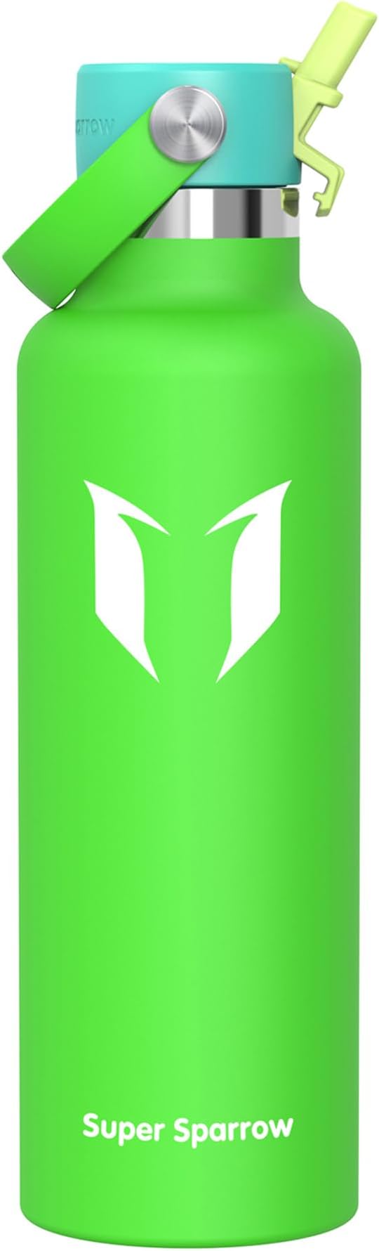 Super Sparrow Sparrow Insulated Water Bottle 750ml FlipFlow Straw Lid