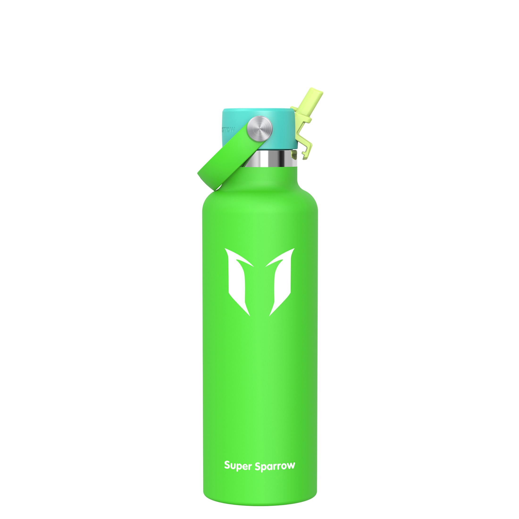 Sparrow Insulated Water Bottle 750ml - FlipFlow Metal Water Bottles with Straw Lid - BPA Free - Leakproof Stainless Steel Flask for Sport, Gym, Office, Outdoor, Travel — image 1