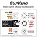 SupKing 27Pcs Oscillating Saw Blades Multi Tool Quick Blades