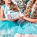 Blulu Christmas Pass The Parcel Game 18 Rhyme Cards Christmas Games for Families Children Christmas Party Favor Xmas
