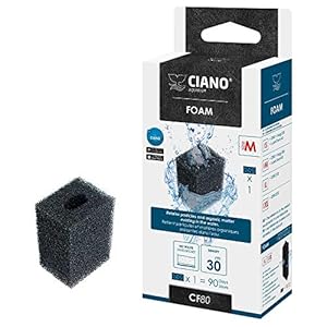 Ciano – Material para filtro de acuario – Espuma M / CF80 X1
