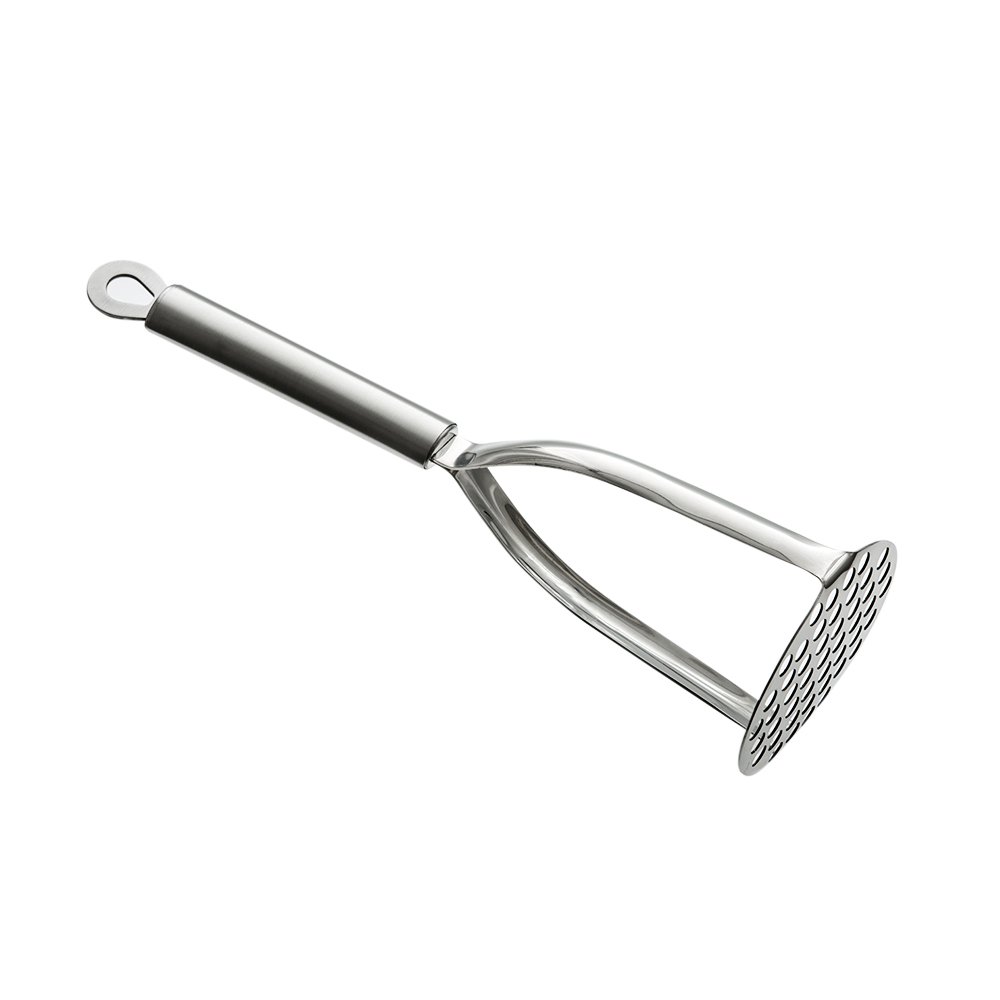 TAFOND Potato Masher ricer with Broad and Ergonomic for Smooth Mashed Potatoes, Vegetables and Fruits