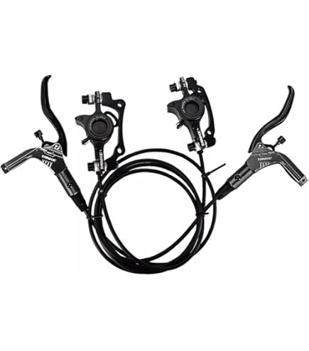 Clark's Cable Systems Freno hidráulico Trasero M2 con Rotor de 160 mm, Negro