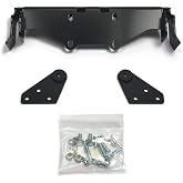 WARN 95745 Front Plow Mounting Kit, Fits: Yamaha Kodiak, Grizzly 700 (2016-2019), black