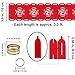 8 Pack 26.2' Long Chinese New Year Garland Good Luck Garland Chinese Spring Felt String Garland - Chinese New Year Party Decorations Festival Supplies Decorative Chinese Red Hanging Garland