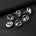 ROSENICE 25mm Sew Buttons Diamond Crystal Upholstery Nails Tacks Sofa Wall Decor 20Pcs