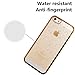 iPhone 5s Case - HD Clear Screen Protector Included - Shock-Absorption Clear TPU Bumper Case Slim Fit Soft Cover Shell , for iPhone 5/5s/SE (Gold)