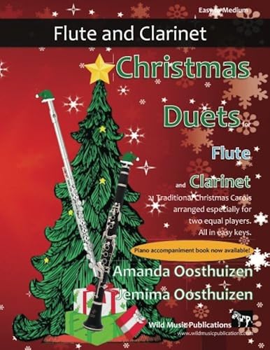 Download Christmas Duets for Flute and Clarinet: 21 Traditional Carols arranged for equal flute and clarinet players of intermediate standard. PDF