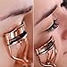 AMTOK Eyelash Curler With Refill Pad Lash Curlers Tool,Get Big Bold Curled Lashes(Rose Gold)