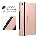 MoKo Case for All-New Amazon Fire HD 8 Tablet (7th Generation, 2017 Release Only) - Slim Folding Stand Cover for Fire HD 8, Rose Gold (with Auto Wake / Sleep)
