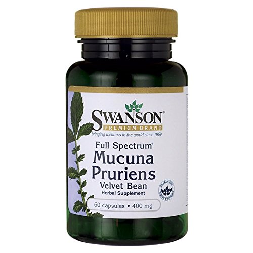 Swanson Full Spectrum Mucuna Pruriens 400 Milligrams 60 Capsules Swanson Full Spectrum Mucuna Pruriens 400 Milligrams 60 Capsules