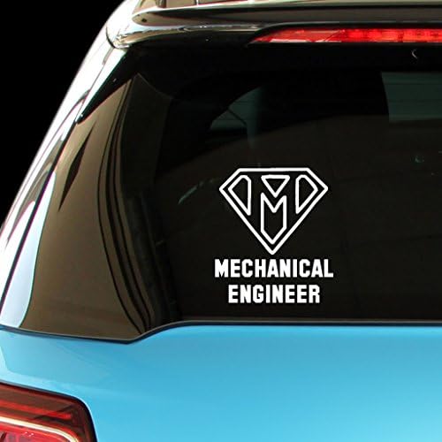 ShirtMania MECHANICAL ENGINEER Career Occupation Car Laptop Wall Sticker