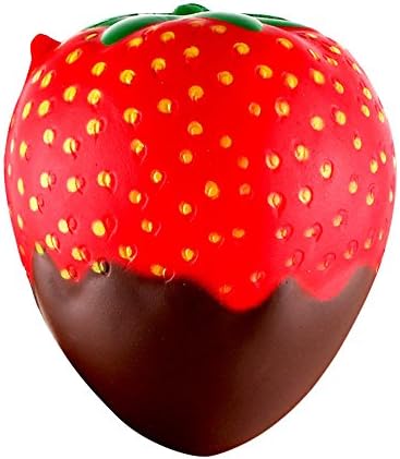 Clearance!Squishy Toy-Jumbo Squeeze Toys Kawaii Strawberry Cream Scented Slow Rising Squishies Charms for Kid and Adults, Funny Lovely Toy Stress Relief Toy Cell Phone Straps Key Chains Toy