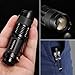 KANGORA Pack of 5, 300 Lumens LED Tactical Mini Handheld Flashlights 3 Light Modes