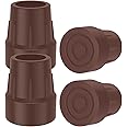 Supregear Rubber Ferrules For Zimmer Frames  4 Pcs , 25mm Heavy Duty Replacement Tips For Walkers Commodes Shower Chairs Walking Sticks Tool Free Rubber Stoppers Caps Grey - View #5