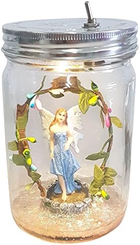 Night Light for Kids, Marmelada Lights, Story in a Jar, Flower Arch Fairy, LED Bedside Kids, Baby, Children Night Lamp Bookshelf or Tabletop, Battery operated, 2 months runtime.