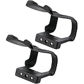 YUELER Bicycles Pedal Half Clips Road Bike Strapless Toe Pedal Clip Mountain Bike Cycling Pedals Toe Clips Cycling Accessories