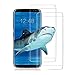 Galaxy S8 Plus Tempered Glass Screen Protector for Samsung 3D Curved Ultra Clear Crystal Clear
