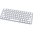Apple Magic Keyboard with Touch ID for Mac Models with Apple Silicon (QWERTY English) Purple (Renewed)
