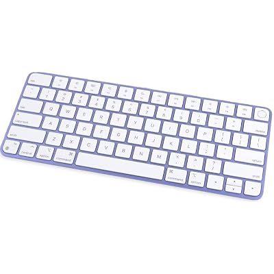 Apple Magic Keyboard with Touch ID for Mac Models with Apple Silicon (QWERTY English) Purple (Renewed)